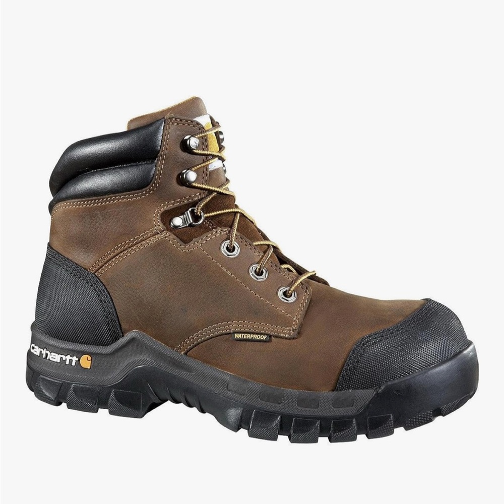Brand New no box- Men’s Size 11M Carhartt rugged flex 6in steel toe work boots.